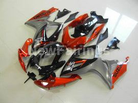 Wine Red and Silver Black Factory Style - GSX-R750 08-10 Fairing Kit