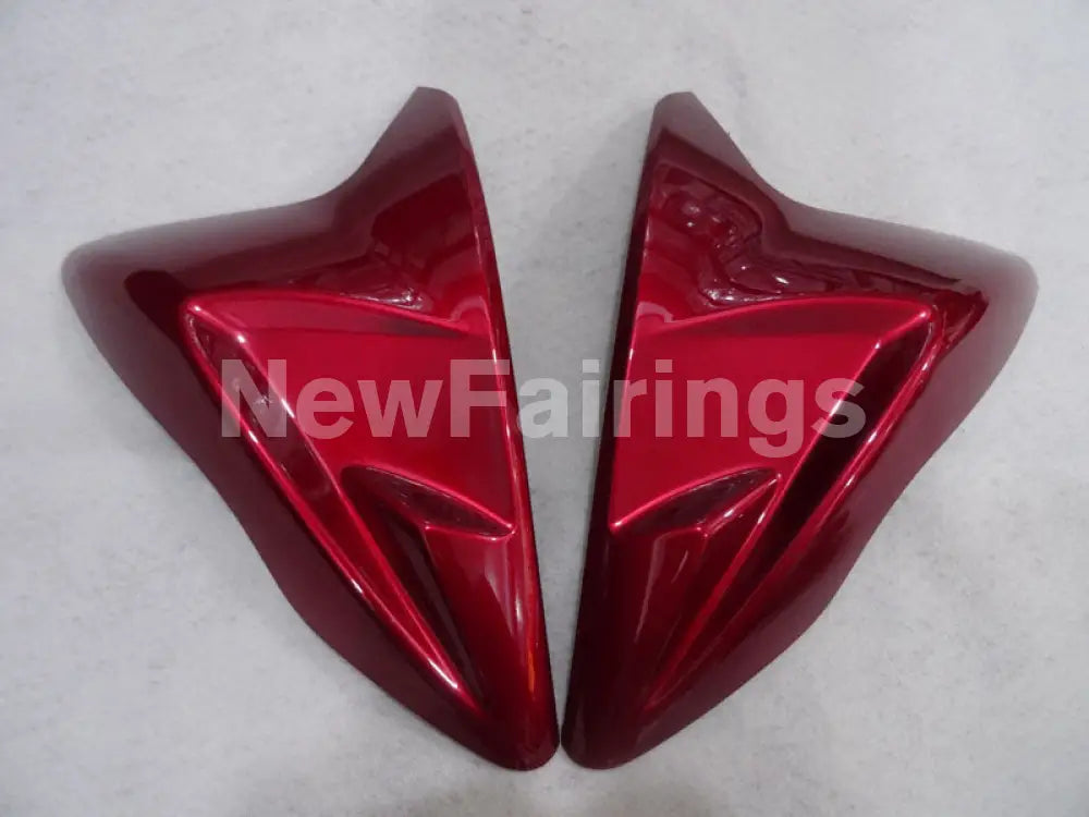 Wine Red and Silver Factory Style - GSX-R750 11-24 Fairing Kit