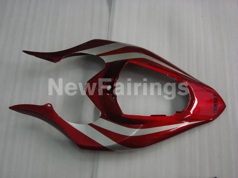Wine Red and Silver Factory Style - YZF-R1 04-06 Fairing Kit