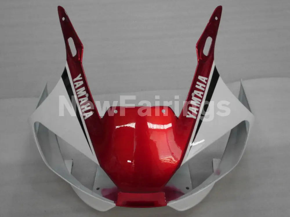 Wine Red and White Black Factory Style - YZF-R6 98-02 Fairing Kit
