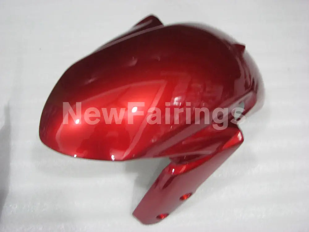 Wine Red and White Factory Style - GSX-R1000 09-16 Fairing Kit