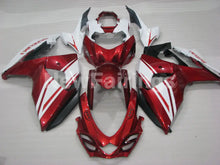Cargar imagen en el visor de la galería, Wine Red and White Factory Style - GSX-R1000 09-16 Fairing Kit