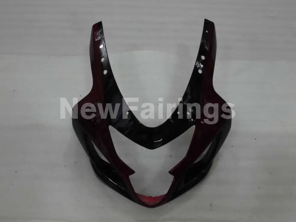 Wine Red and White Factory Style - GSX-R750 04-05 Fairing Kit