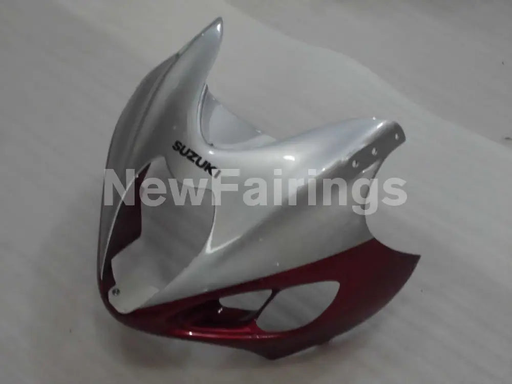 WIne Red Black and Silver Factory Style - GSX1300R Hayabusa 99-07 Fairing Kit