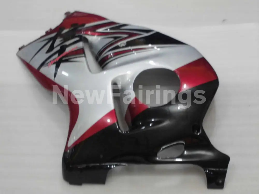 WIne Red Black and Silver Factory Style - GSX1300R Hayabusa 99-07 Fairing Kit