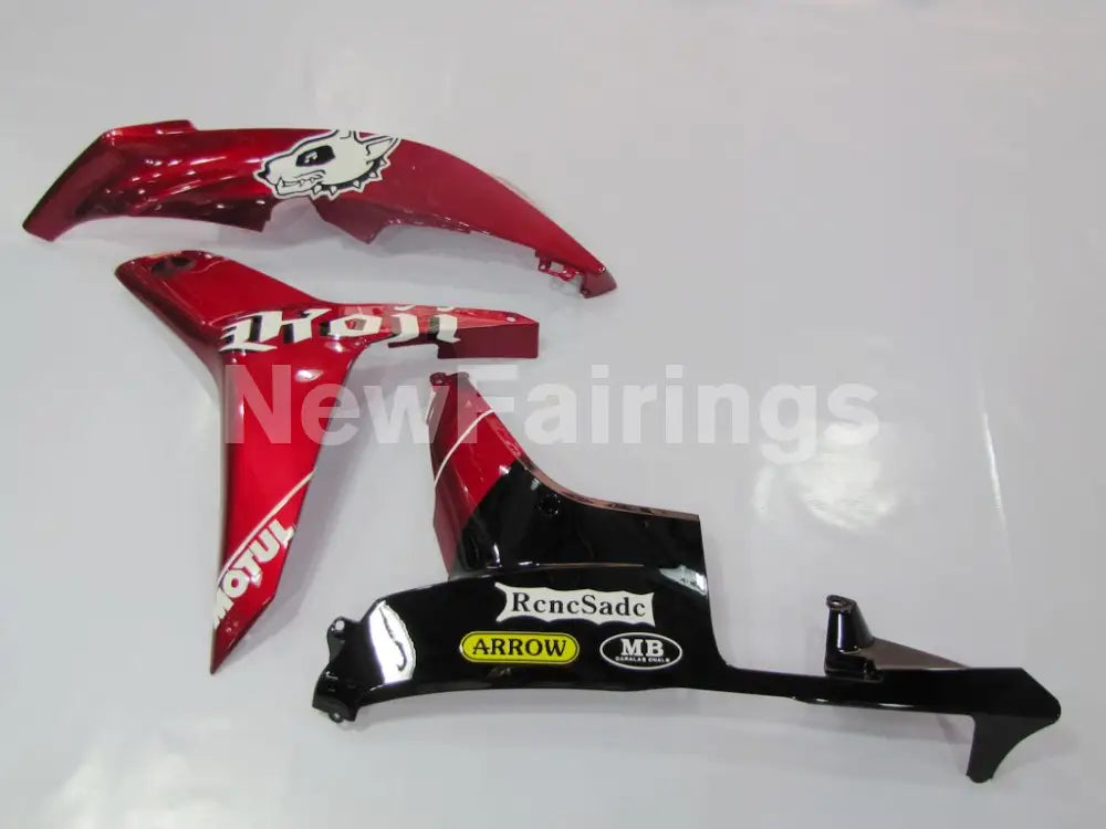 Wine Red and Black Factory Style - CBR600RR 07-08 Fairing Kit