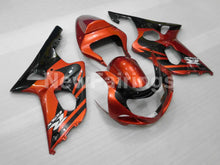 Cargar imagen en el visor de la galería, Wine Red Black Factory Style - GSX-R1000 00-02 Fairing Kit
