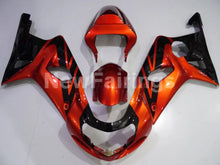 Cargar imagen en el visor de la galería, Wine Red and Black Factory Style - GSX-R1000 00-02 Fairing Kit