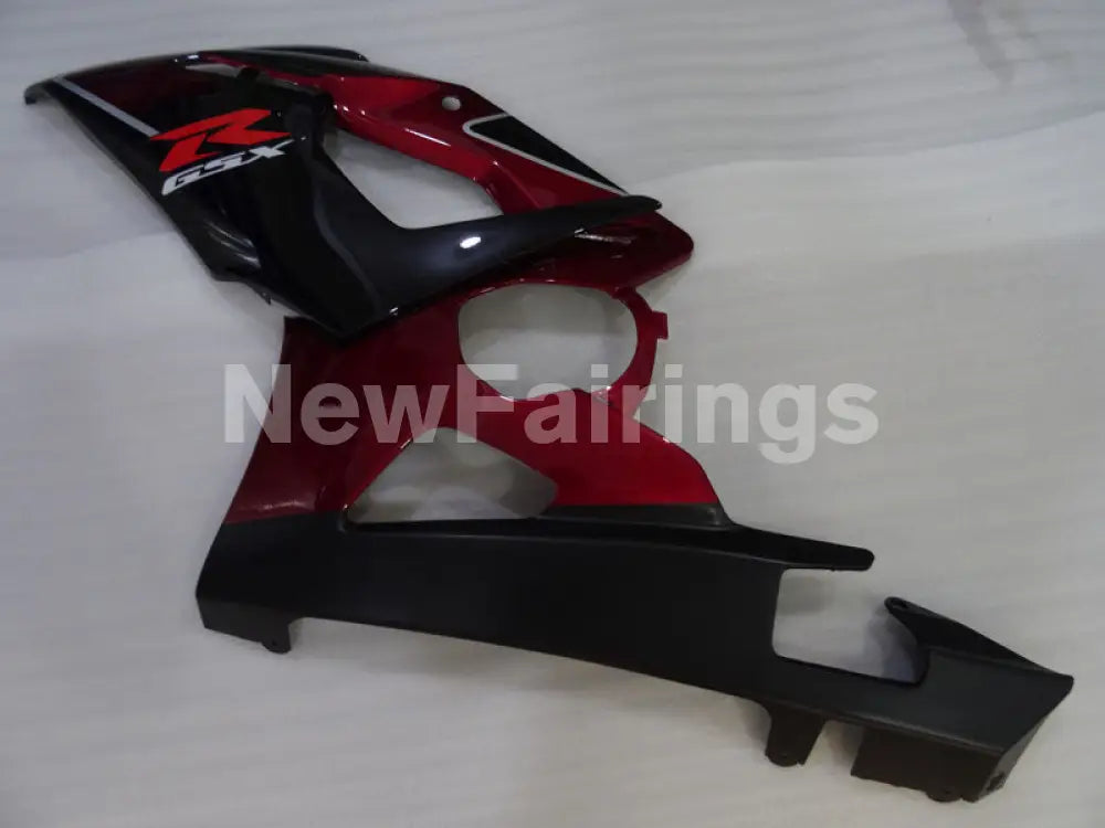 Wine Red and Black Factory Style - GSX-R1000 05-06 Fairing Kit
