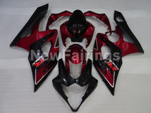 Cargar imagen en el visor de la galería, Wine Red and Black Factory Style - GSX-R1000 05-06 Fairing Kit