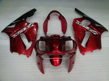 Cargar imagen en el visor de la galería, Wine Red and Black Factory Style - NINJA ZX-12R 02-04 Fairing Kit