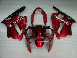 Wine Red and Black Factory Style - NINJA ZX-12R 02-04 Fairing Kit