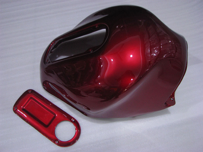 Wine Red and Black Factory Style - NINJA ZX-12R 02-04 Fairing Kit