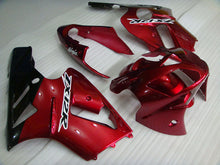 Cargar imagen en el visor de la galería, Wine Red and Black Factory Style - NINJA ZX-12R 02-04 Fairing Kit