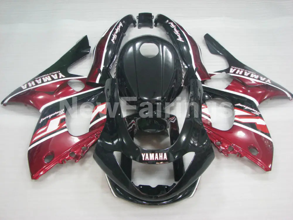 Wine Red Black Factory Style - YZF600R Thundercat 96-07 Fairing Kit