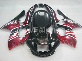 Wine Red Black Factory Style - YZF600R Thundercat 96-07 Fairing Kit