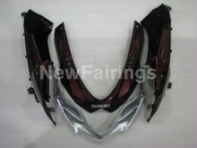 Cargar imagen en el visor de la galería, Wine Red and Black Silver Factory Style - GSX-R1000 09-16 Fairing Kit