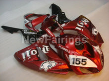 Cargar imagen en el visor de la galería, Wine Red and Black Wolf - CBR1000RR 06-07 Fairing Kit