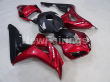 Cargar imagen en el visor de la galería, Wine Red and Matte Black Factory Style - CBR1000RR 06-07 Fairing Kit