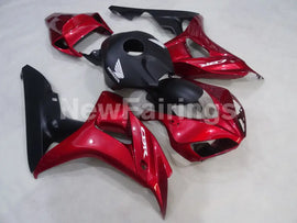 Wine Red and Matte Black Factory Style - CBR1000RR 06-07 Fairing Kit