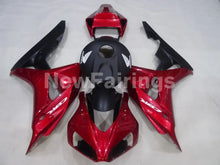 Cargar imagen en el visor de la galería, Wine Red and Matte Black Factory Style - CBR1000RR 06-07 Fairing Kit