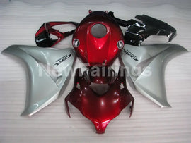 Wine Red and Silver Factory Style - CBR1000RR 08-11 Fairing Kit