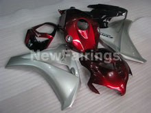 Cargar imagen en el visor de la galería, Wine Red and Silver Factory Style - CBR1000RR 08-11 Fairing Kit