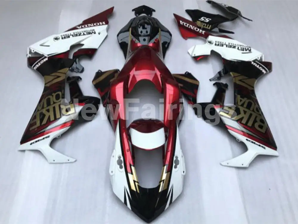 Wine Red and White BIKE - CBR1000RR 17-19 Fairing Kit