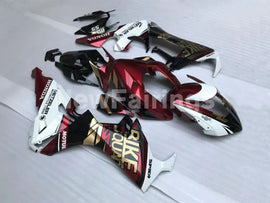 Wine Red and White BIKE - CBR1000RR 17-19 Fairing Kit