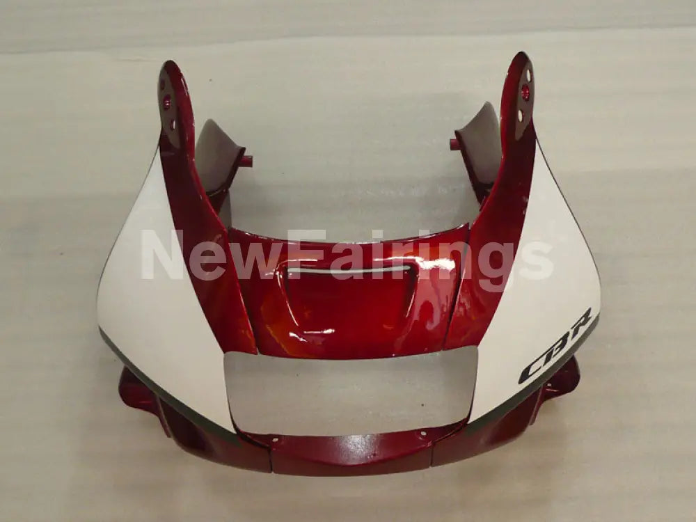 Wine Red and White Black Factory Style - CBR600 F2 91-94 Fairing Kit