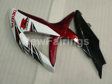 Cargar imagen en el visor de la galería, Wine Red and White Black Factory Style - GSX-R600 08-10 Fairing Kit