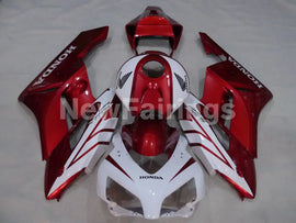 Wine Red and White Factory Style - CBR1000RR 04-05 Fairing Kit