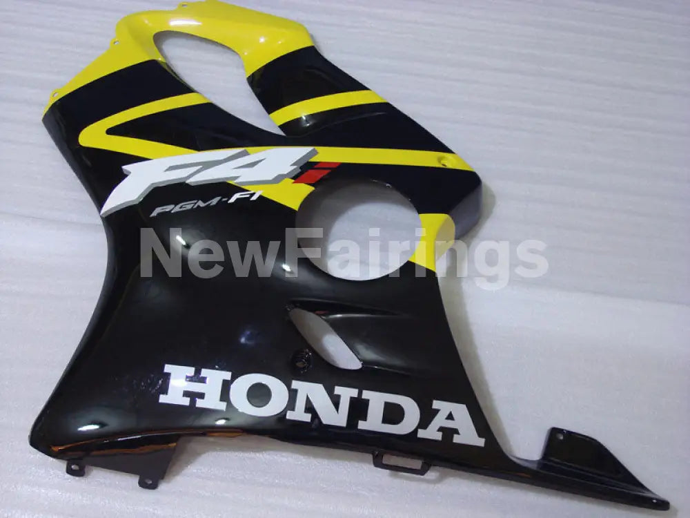 Yellow and Black Factory Style - CBR600 F4i 01-03 Fairing Kit