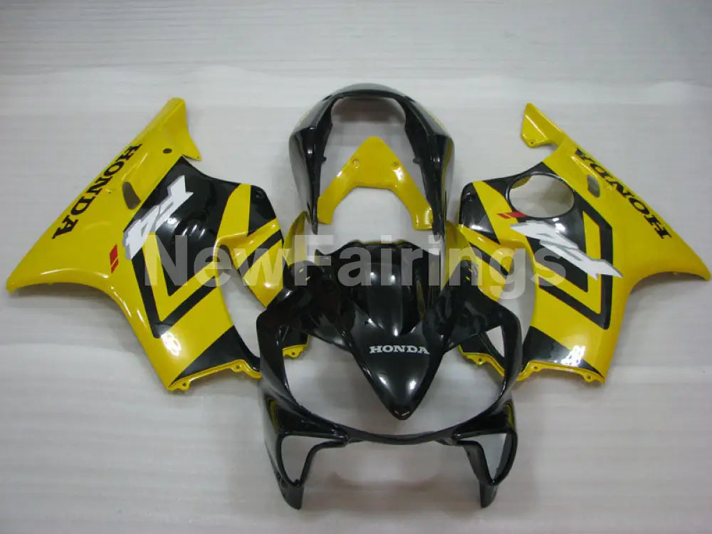 Yellow and Black Factory Style - CBR600 F4i 04-06 Fairing Kit