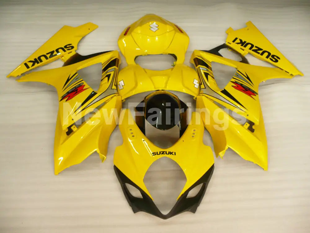 Yellow and Black Factory Style - GSX-R1000 07-08 Fairing Kit