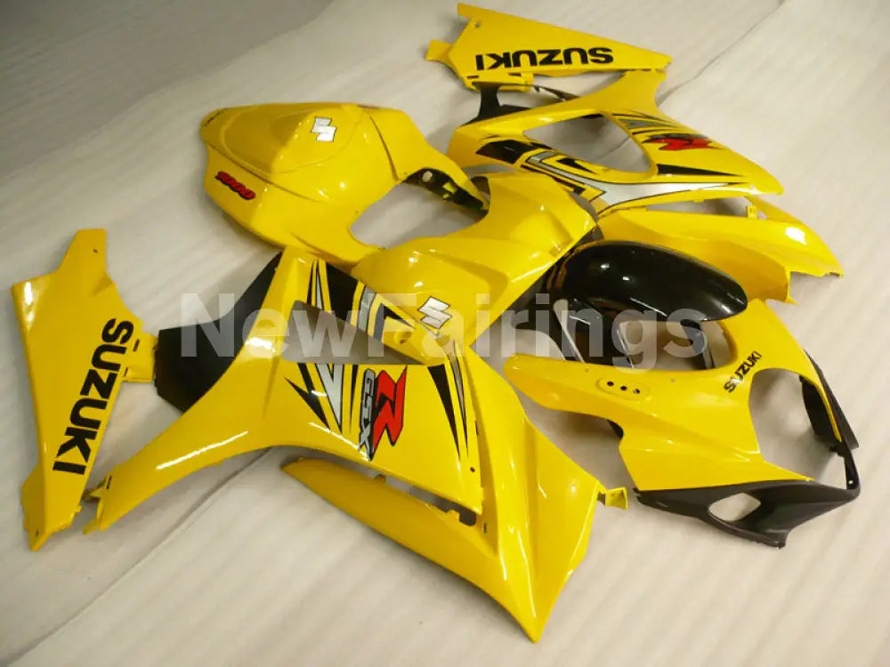 Yellow and Black Factory Style - GSX-R1000 07-08 Fairing Kit