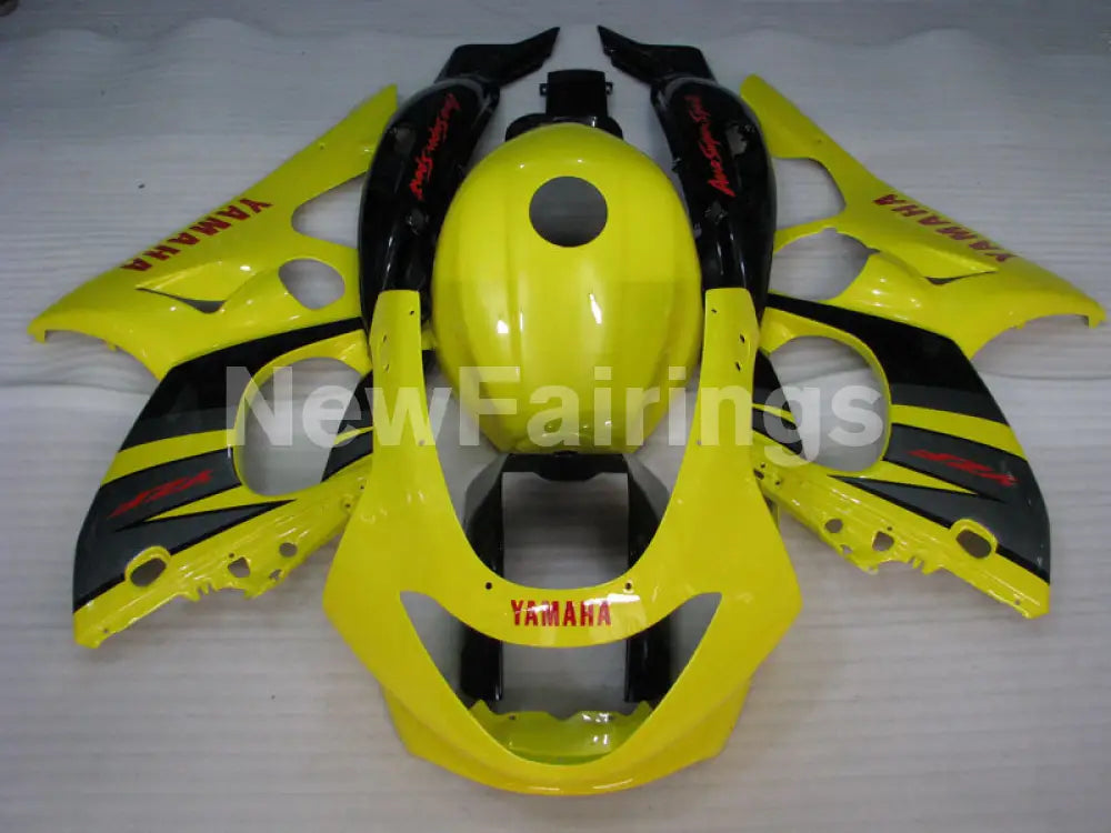 Yellow and Black Grey Factory Style - YZF600R Thundercat 96-07 Fairing Kit