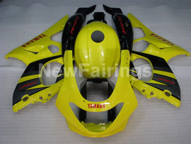 Yellow and Black Grey Factory Style - YZF600R Thundercat 96-07 Fairing Kit