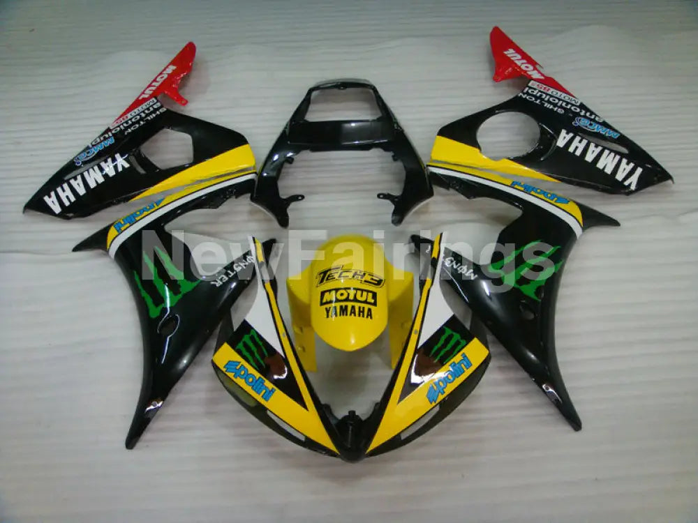 Yellow and Black Monster - YZF-R6 05 Fairing Kit