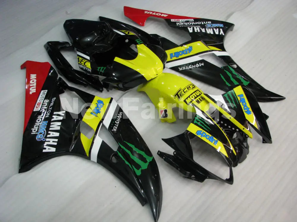 Yellow and Black Monster - YZF-R6 06-07 Fairing Kit