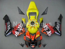Yellow and Black Rossi - CBR600RR 03-04 Fairing Kit