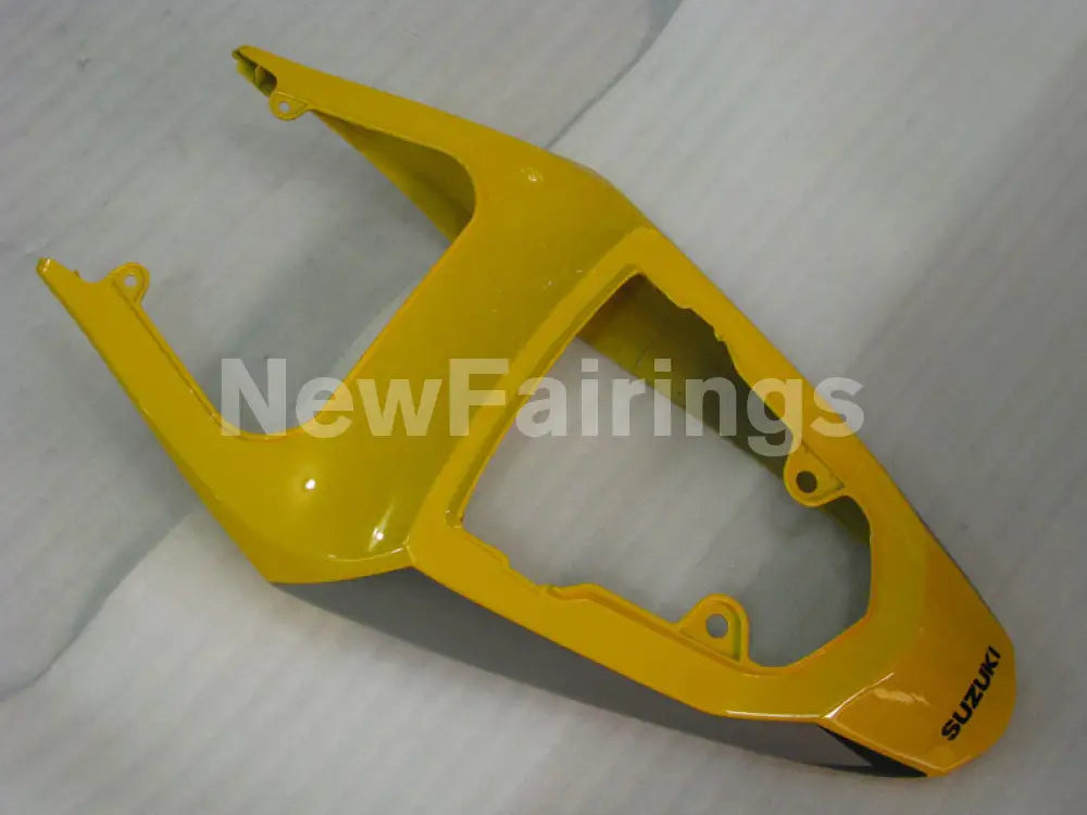 Yellow and Black Silver Factory Style - GSX-R600 04-05 Fairing Kit