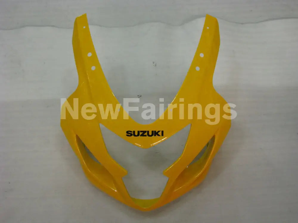 Yellow and Black Silver Factory Style - GSX-R750 04-05 Fairing Kit