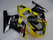 Cargar imagen en el visor de la galería, Yellow and Black White Factory Style - GSX-R750 00-03 Fairing Kit