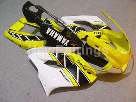 Yellow and Black White Factory Style - YZF1000R Thunderace 96-05 Fairing Kit