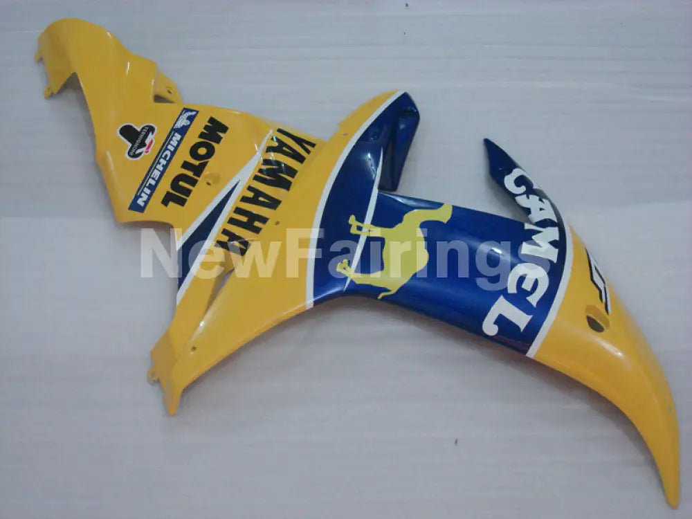 Yellow and Blue Camel - YZF-R1 02-03 Fairing Kit