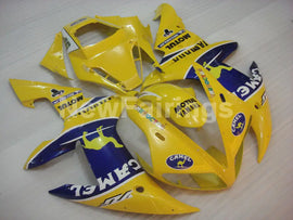 Yellow and Blue Camel - YZF-R1 02-03 Fairing Kit