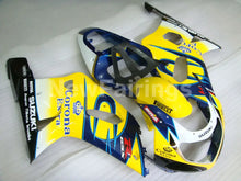 Cargar imagen en el visor de la galería, Yellow and Blue Corona - GSX-R750 00-03 Fairing Kit