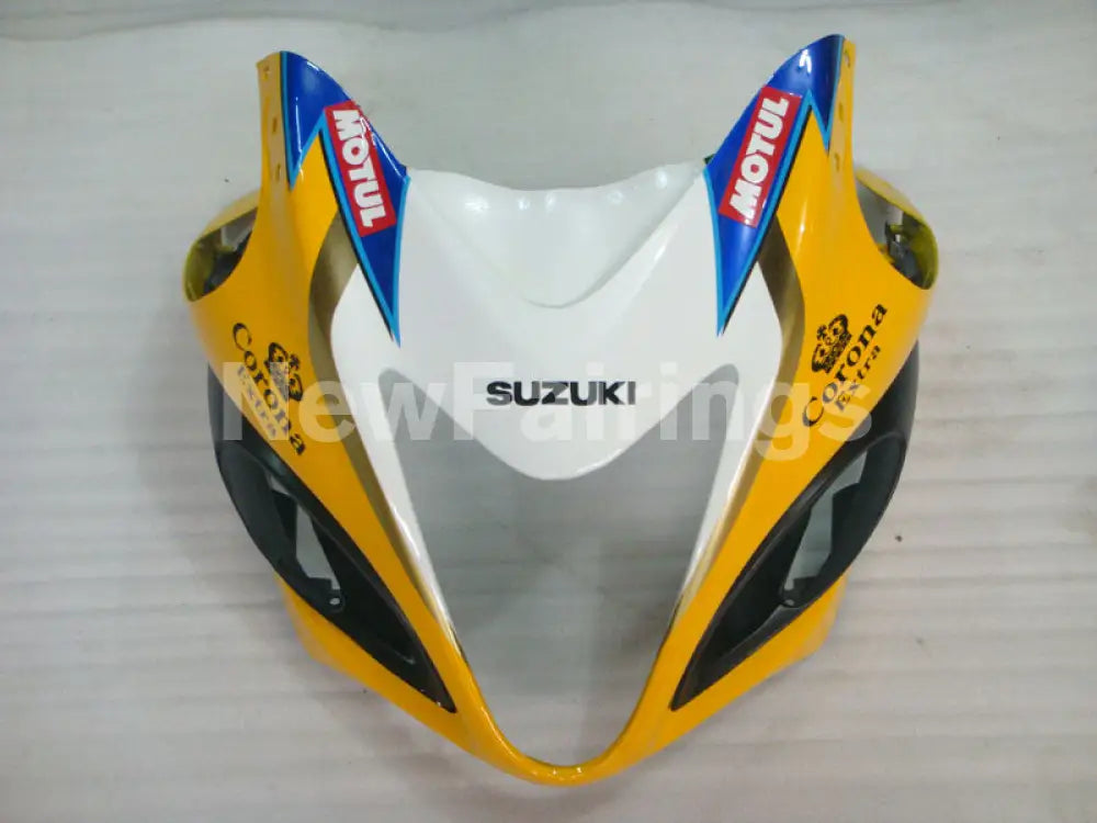 Yellow and Blue Corona - GSX1300R Hayabusa 08-20 Fairing Kit