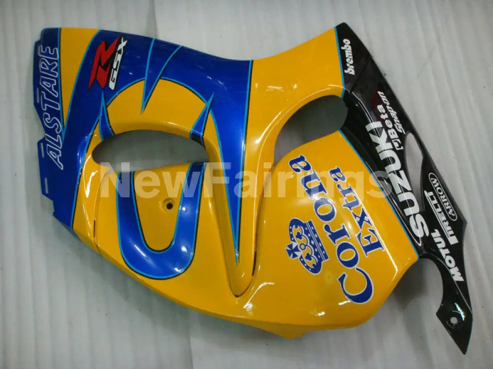 Yellow and Blue Corona - GSX1300R Hayabusa 08-20 Fairing Kit